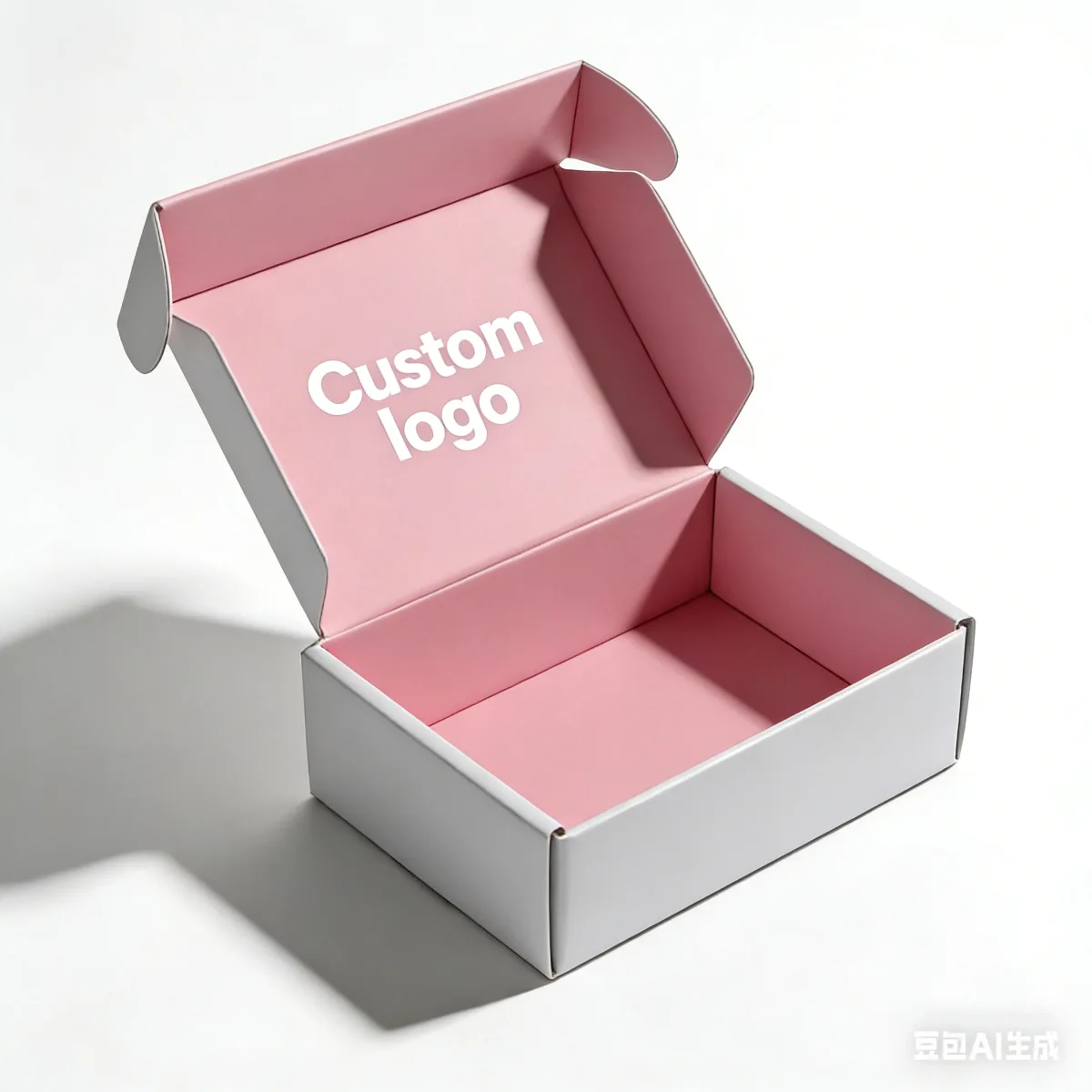 Caja de regalo rígida con cierre de imán y logotipo estampado en la tapa