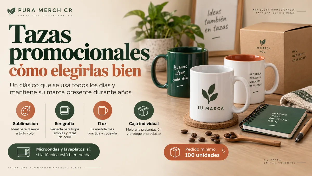 Tazas personalizadas para empresas: lo que conviene saber antes de pedir 200